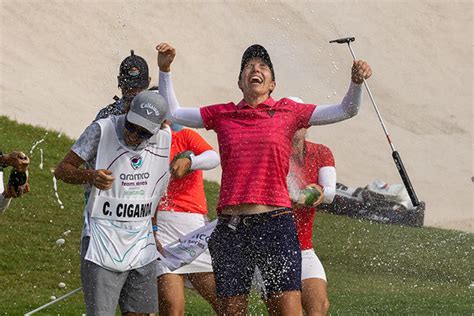 Let Carlota Ciganda Victoria De Prestigio En El Aramco Team Series