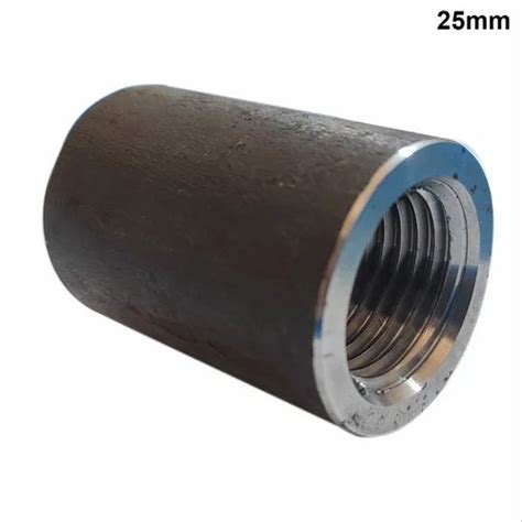 Mild Steel Parallel Threaded Rebar Coupler For Construction At Rs