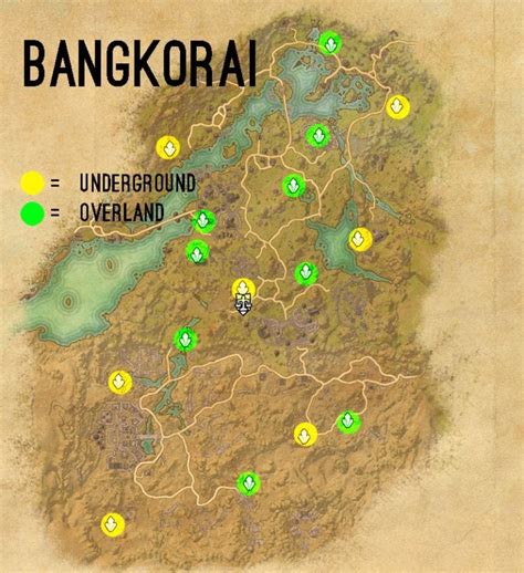 Bangkorai Skyshards Skyshards Collection Guide Elder Scrolls Online