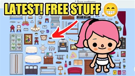 ⭐latest Free Stuff Furniture Pack ⭐ Toca Boca Free Code Unlock All