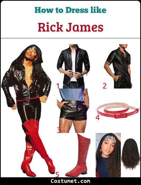 Rick James Costume for Halloween