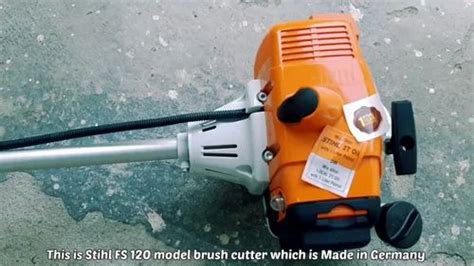 Stihl Brush Cutter Fs 120 At 22500 Brushcutter In New Delhi ID