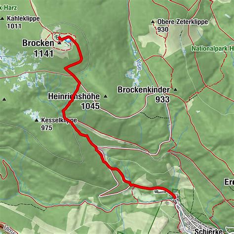 Wege Zum Brocken Aufstieg Von Schierke Bergfex Wanderung Tour