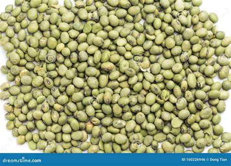 Nutritious green soybeans stock photo. Image of background - 160226946