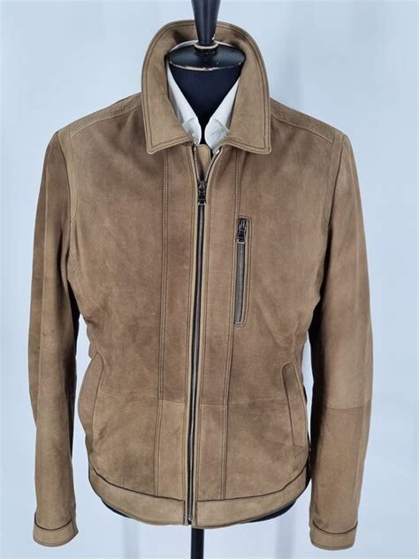 Hugo Boss Lamb Suede Leather Jacket Catawiki