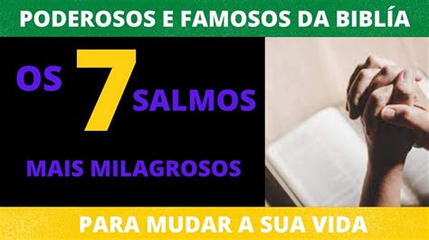 Os 7 Salmos mais poderosos da Bíblia para mudar sua vida Samos 7 23