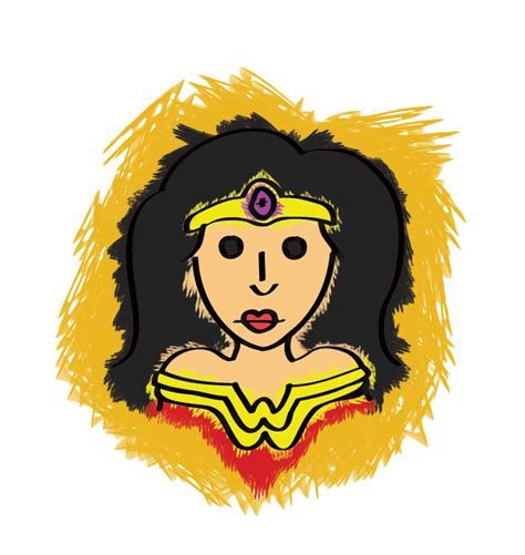 Wonder Woman Face By Kit07 On Deviantart