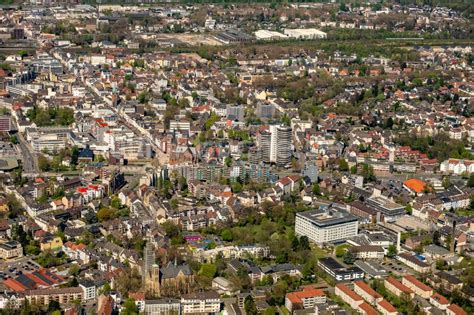 Herne Aus Der Vogelperspektive Stadtzentrum Im Innenstadtbereich In