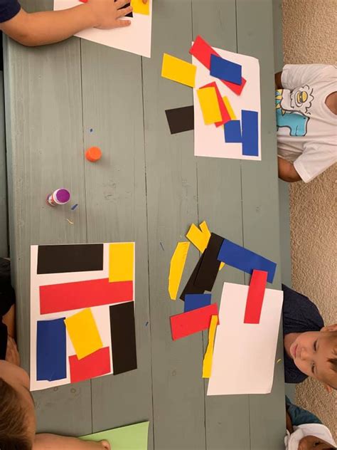 Mondrian Inspired Art Activity