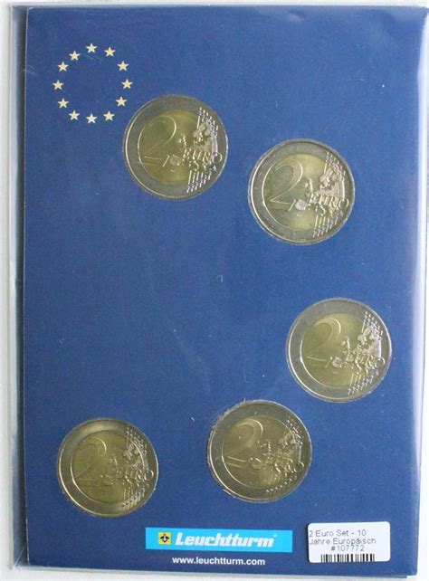 Deutschland Euro Set Jahre Europ Ische W Hrungsunion A J