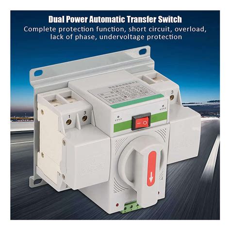 Switches Automatic Transfer Switch A Pole Dual Power Automatic