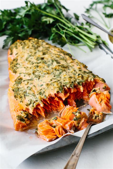 Dijon Baked Salmon The Best Baked Salmon Recipe Downshiftology