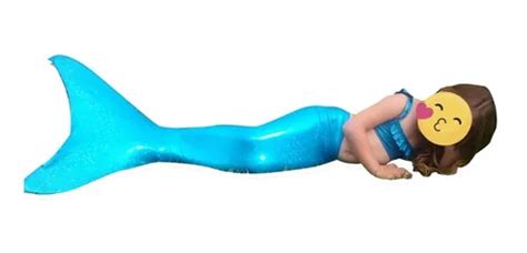 Colas De Sirena Para Ni As Con Bikini Colores Holograma Lisa En Venta En Cuauht Moc Distrito