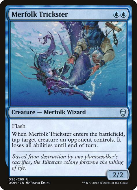 Merfolk Trickster · Dominaria Dom 56 · Scryfall Magic The Gathering