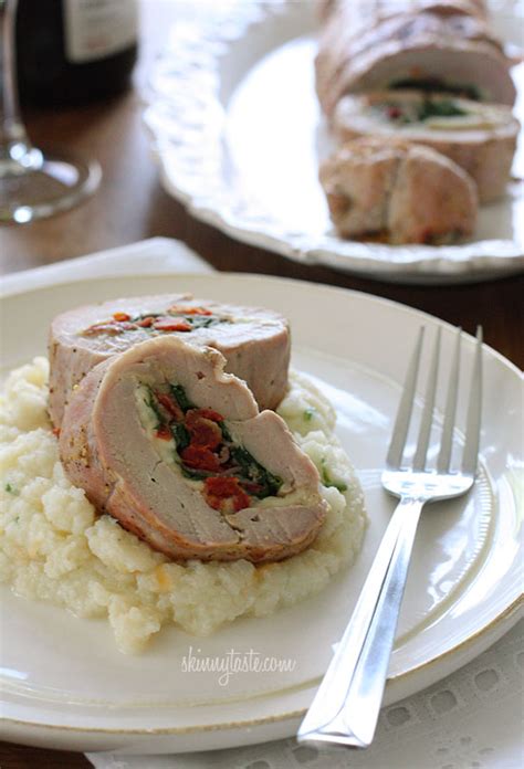 Spinach Prosciutto And Mozzarella Stuffed Pork Tenderloin Skinnytaste Bloglovin’