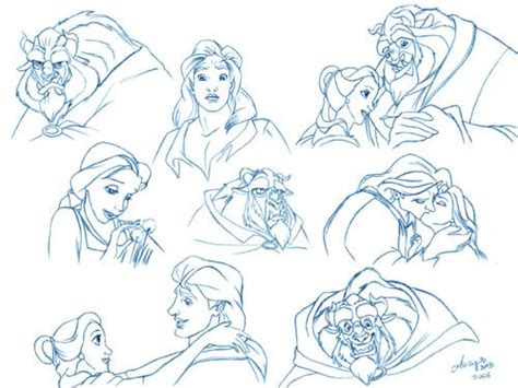 Beauty And The Beast Drawing Pictures Beauty And The Beast