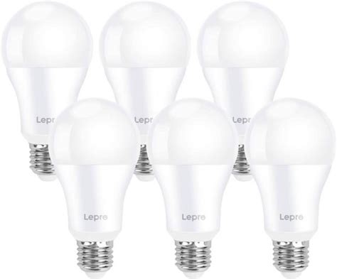 Lepro E27 Screw Led Bulbs 100w Incandescent Bulb Equivalent Daylight White 6500k 135w 1521lm