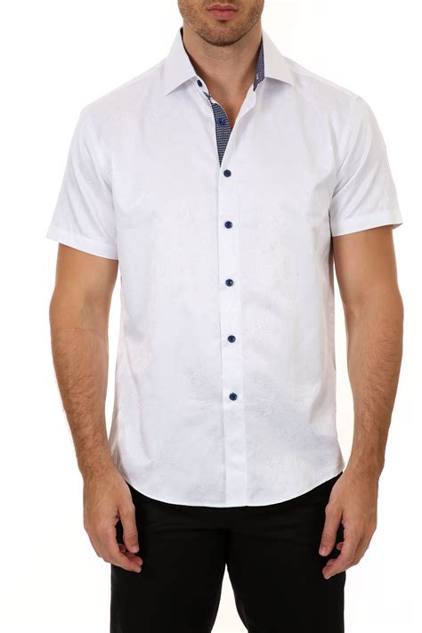 192117 Men S White Button Up Short Sleeve Dress Shirt Button Up Dress