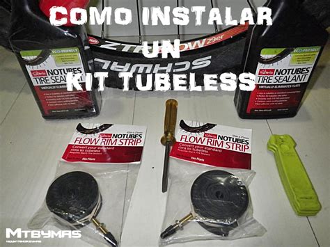 INSTALAR UN KIT TUBELESS MTBYMAS