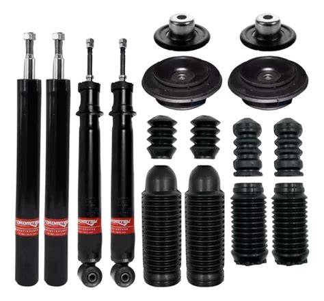 Kit 4 Amortiguadores Pointer 1 8l 2006 2007 C Bases Y Gomas Meses Sin