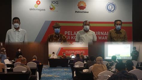 Skk Migas Petrochina Sukses Helat Pelatihan Jurnalistik Dan Ukw