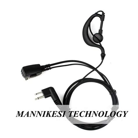 10pcs For Motorola Portable Radio Cp040 Gp300 Walkie Talkie Earpiece