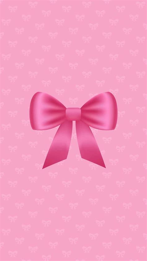 Iphone Wallpaper Pink Ribbon Wallpaper Bow Wallpaper Lace Wallpaper