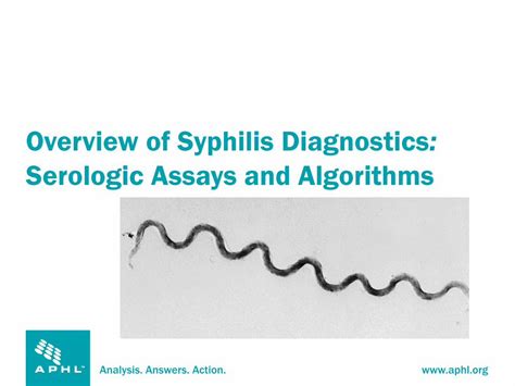 Pdf Overview Of Syphilis Diagnostics Serologic Assays … · Overview Of