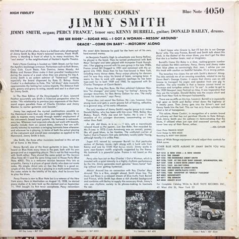 Buy The Incredible Jimmy Smith With Percy France Kenny Burrell