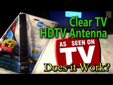 Clear Tv Hdtv Digital Indoor Antenna Review Youtube