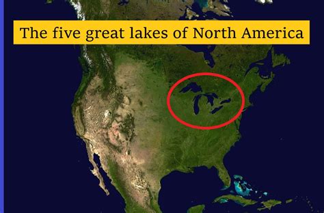 The five Great Lakes of North America | key points - GEOGRAPHY HOST