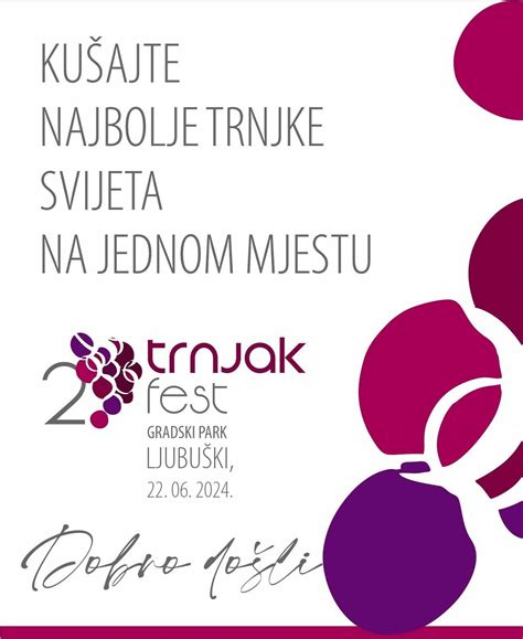 Slobodna Dalmacija Trnjak Fest Okuplja Proizvo A E Vina Od