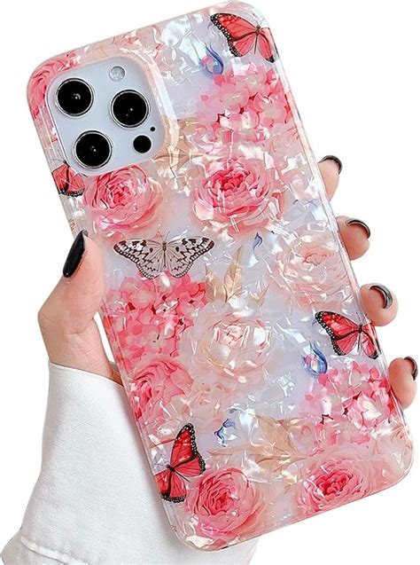 Amazon Qokey Flower Case For Iphone Pro Max Case Inch