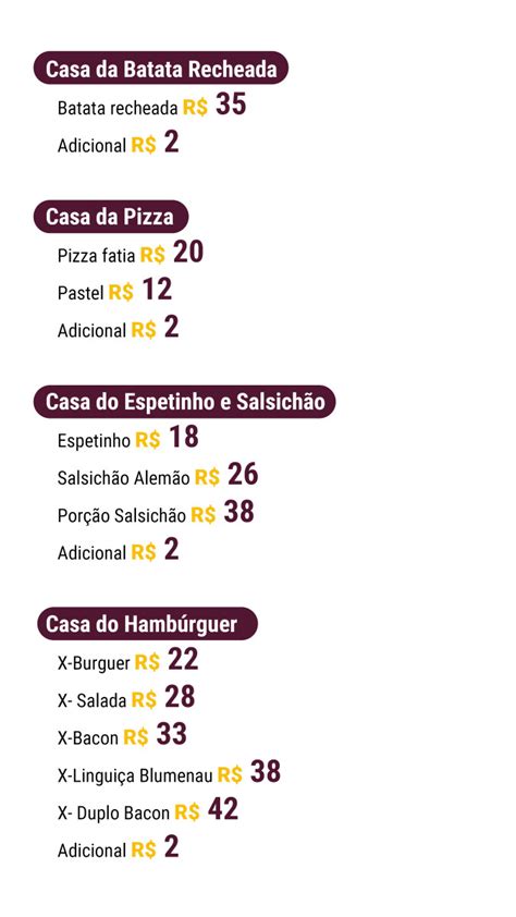 Fenarreco Confira Quais S O As Op Es Gastron Micas E Valores Da