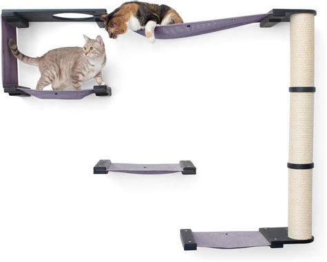 Catastrophicreations Climb Multiple Level Cat Hammock And Climbing