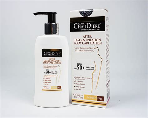 After Lazer & Epilation Skin Care Lotion SPF 50 + | Chaudiere ...