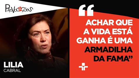 LILIA CABRAL compartilha sua TRAJETÓRIA como atriz no Provocações YouTube