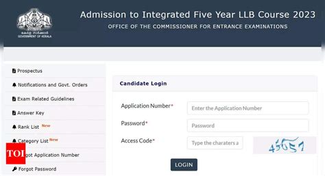 Klee Year Llb Seat Allotment Result Out Today At Cee Kerala Gov