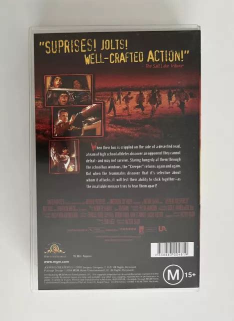 Jeepers Creepers 2 Vhs Mgmua Video Big Box Ex Rental Tape 2003 Horror Vgc £1219 Picclick Uk