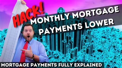 Hack My Monthly Mortgage Payments How To Make House Payment Lower Get