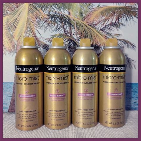 Neutrogena Skincare 4x Neutrogena Micromist Airbrush Sunless Spray