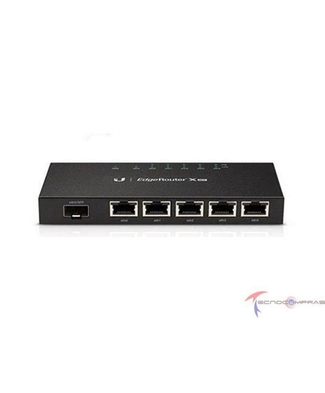 Router Ubiquiti ER X SFP EdgeRouter X SFP De 5 Puertos Gigabit 1 Puerto