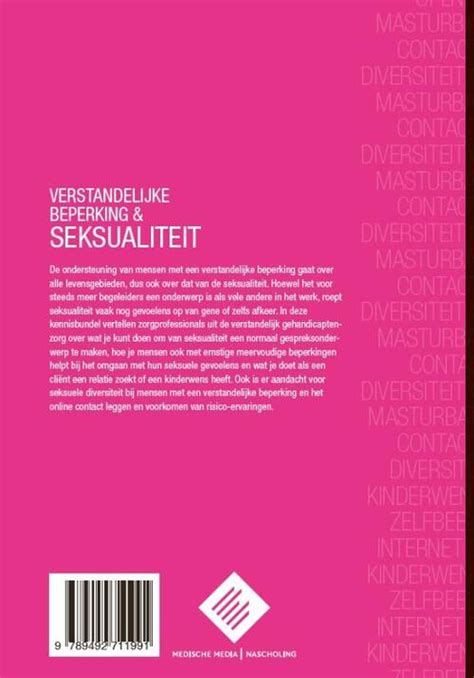 Verstandelijke Beperking And Seksualiteit Boek 9789492711991 Bruna