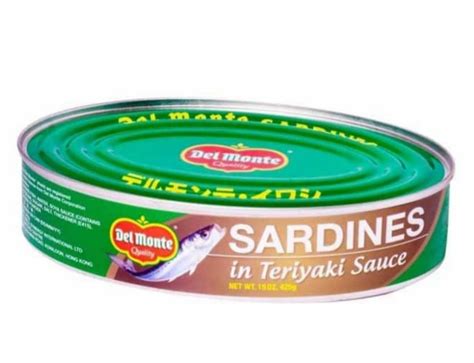 Del Monte Sardines In Teriyaki Sauce 425g Lazada PH