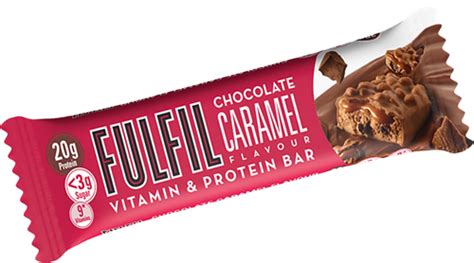 Fulfil Vitamin Protein Bar Chocolate Caramel 15 X 55 Gr What Sup