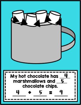 Hot Chocolate Addition Math Craft By Kind Crazy Kinder Tpt