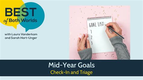 Mid Year Goals Check In And Triage Ep 257 Best Of Both Worlds