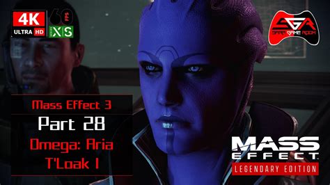 Mass Effect Legendary Edition Me3 Part 28 Omega Aria T Loak I [4k Uhd 60fps] Youtube