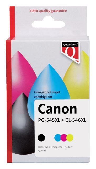 Quantore Inktcartridges Canon Pg Xl Cl Xl Zwart En Kleur