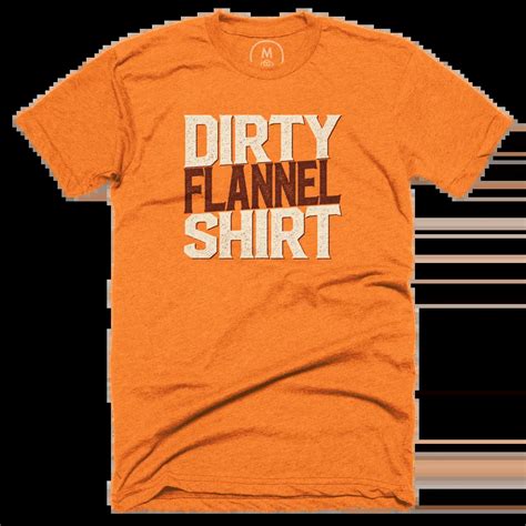 Dirty Flannel Shirt Logo” Graphic Tee Pullover Hoodie Pullover